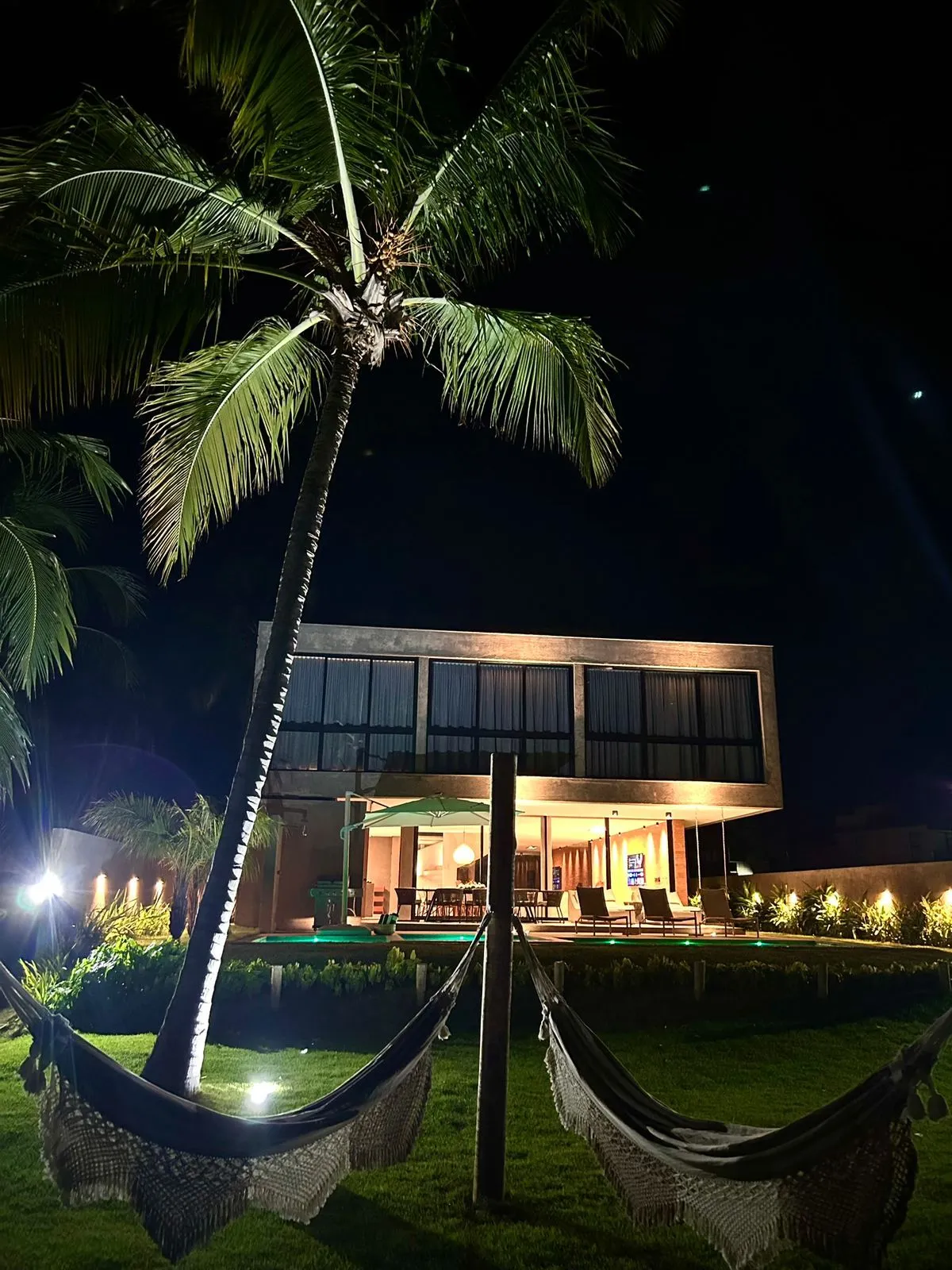 Vista da área externa